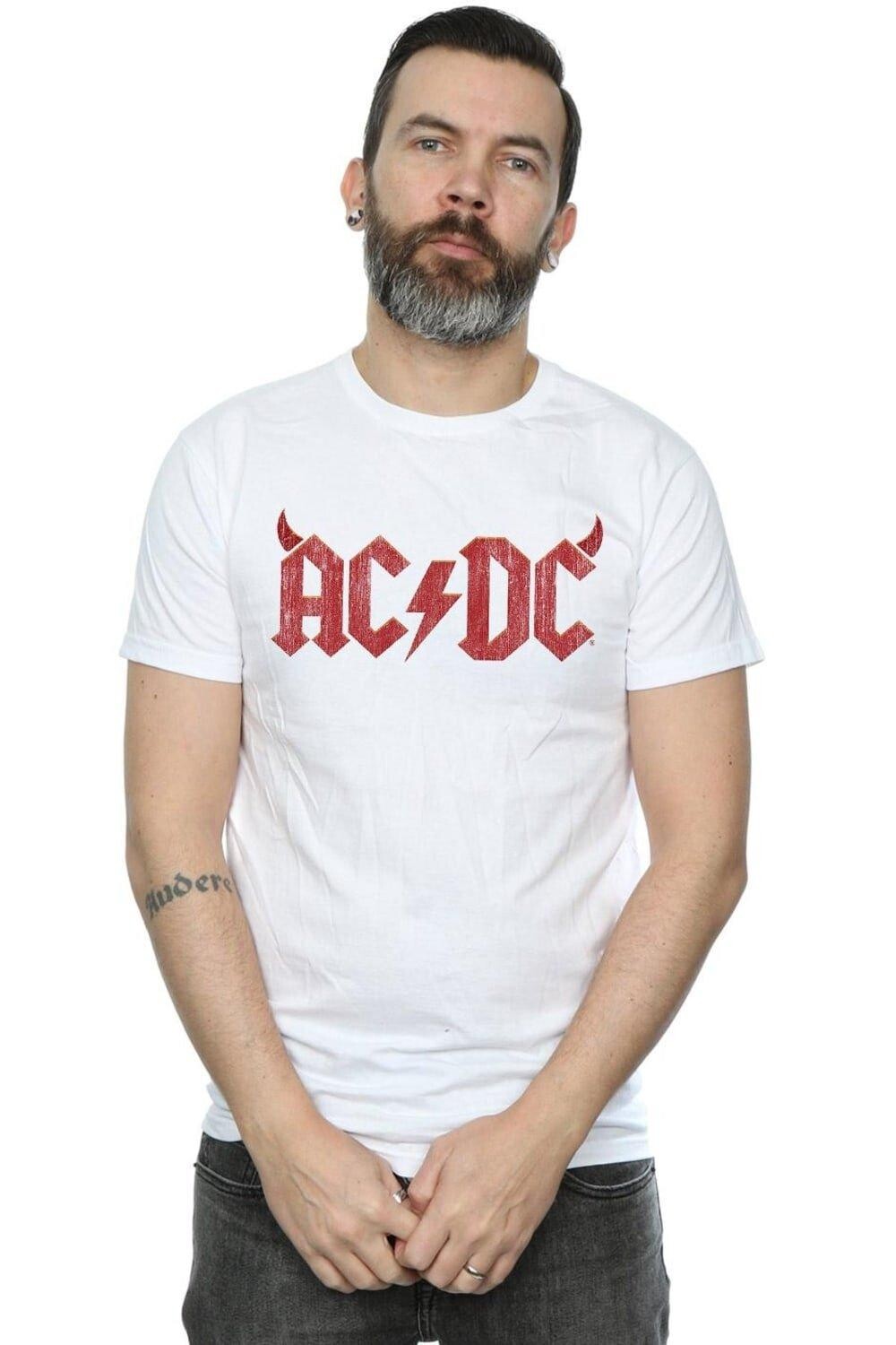 футболка с логотипом Horns AC/DC, белый
футболка с логотипом Horns AC/DC, белый