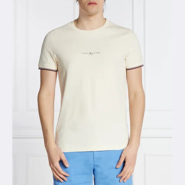 Облегающая футболка Tommy Hilfiger, экрю
Облегающая футболка Tommy Hilfiger, экрю