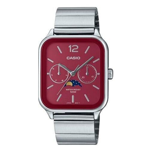 Часы analog 'silver burgundy' Casio, серебряный
Часы analog 'silver burgundy' Casio, серебряный