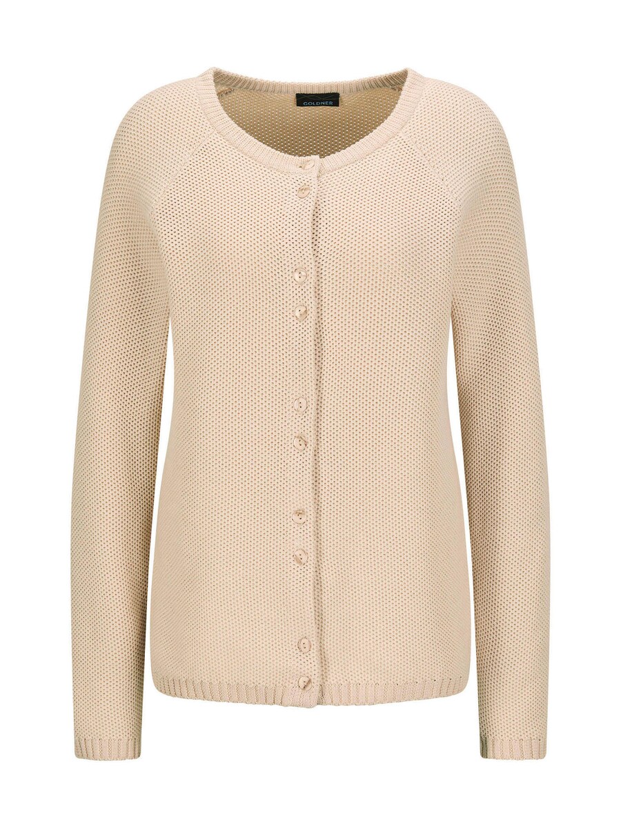 Вязаный кардиган Goldner, бежевый
Вязаный кардиган Goldner, бежевый