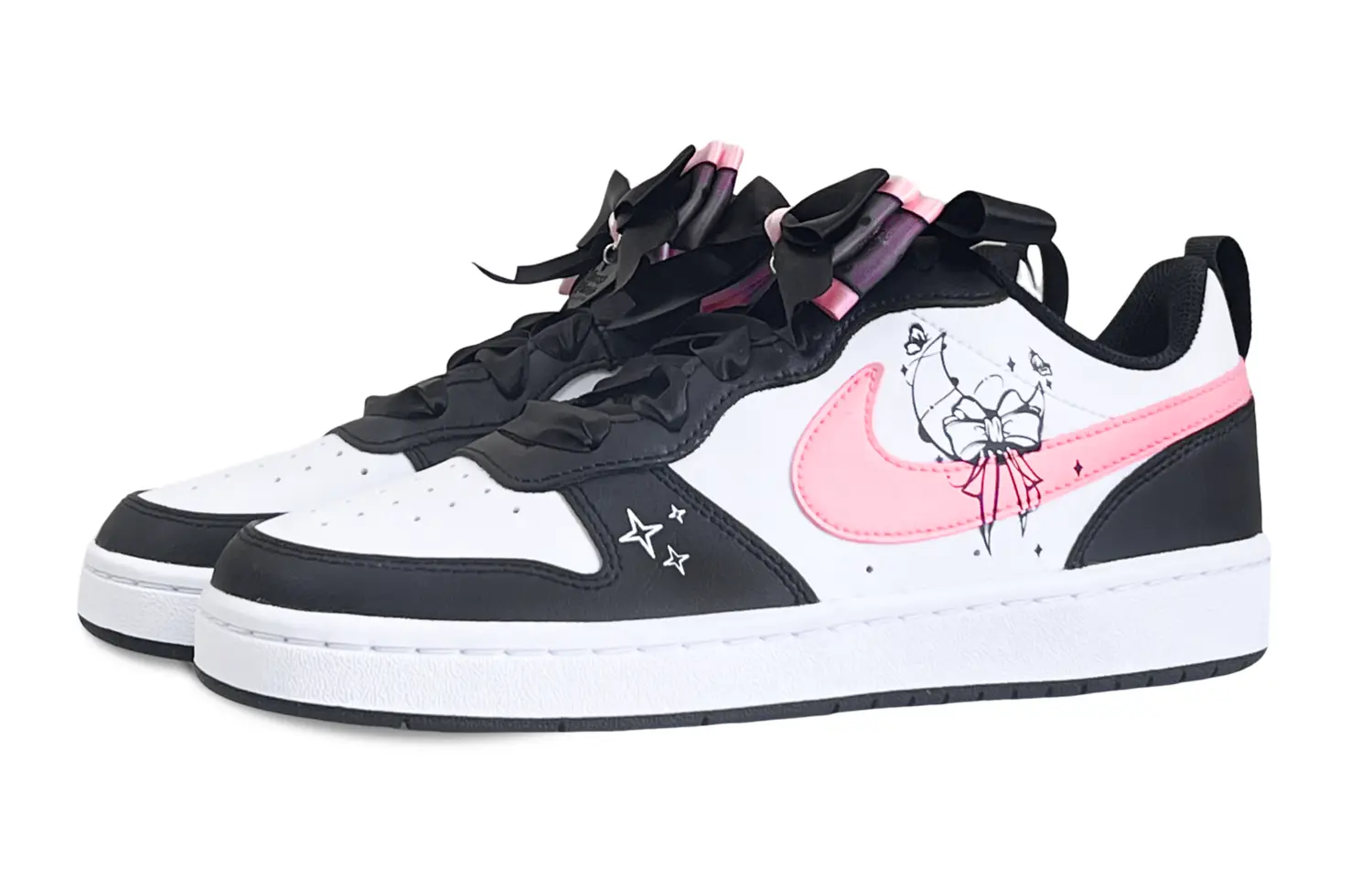 Кроссовки Nike Court Borough Skateboarding Shoes Women's Low-top White/black/pink, черный
Кроссовки Nike Court Borough Skateboarding Shoes Women's Low-top White/black/pink, черный