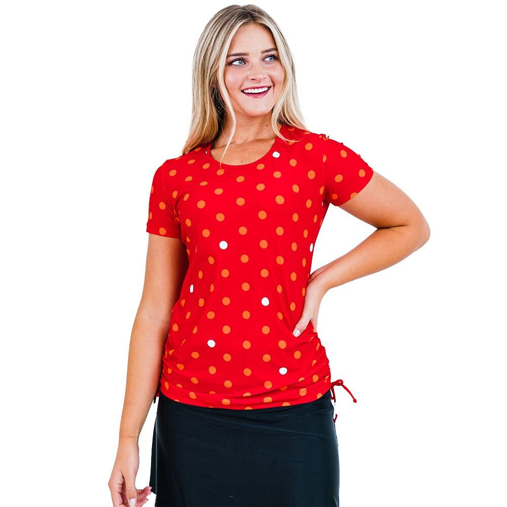 Женский топ для плавания с короткими рукавами Adele Calypsa LLC, цвет Dotty
Женский топ для плавания с короткими рукавами Adele Calypsa LLC, цвет Dotty