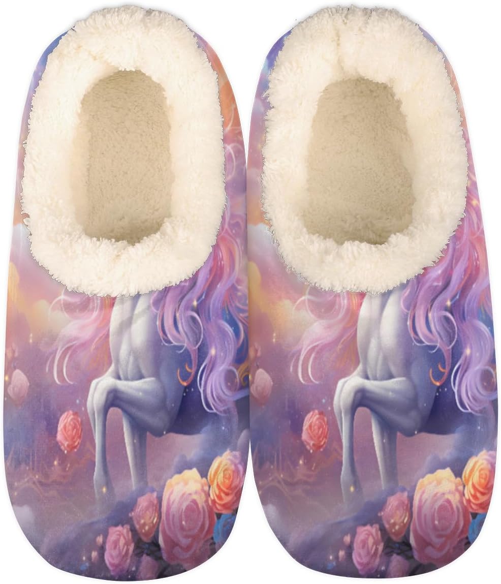 Домашние тапочки Pardick Fuzzy для женщин и мужчин, Небула Единорог с антискользящей подошвой, с флисовой подкладкой, домашние тапочки для спальни с плюшевой подкладкой, теплые тапочки Единорог, мультиколор
Домашние тапочки Pardick Fuzzy для женщин и мужчин, Небула Единорог с антискользящей подошвой, с флисовой подкладкой, домашние тапочки для спальни с плюшевой подкладкой, теплые тапочки Единорог, мультиколор