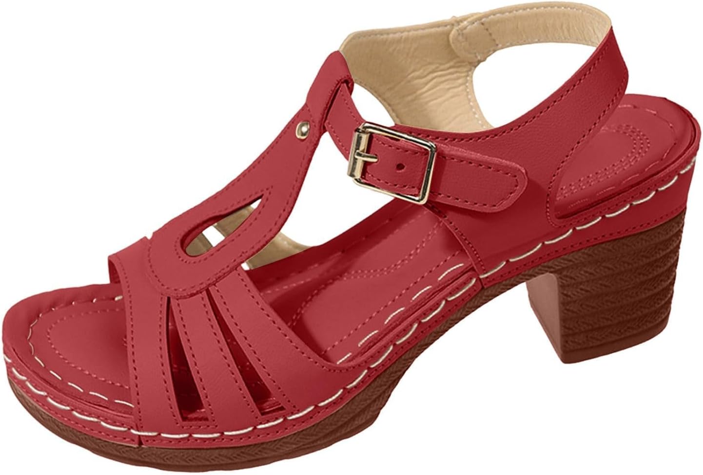 Женские сандалии Летние элегантные Платформа Низкий клин Комфортные элегантные с ремешком на щиколотке Открытый носок Модные свадебные, вечерние, на выпускной, для танцев Kvotuu, красный
Женские сандалии Летние элегантные Платформа Низкий клин Комфортные элегантные с ремешком на щиколотке Открытый носок Модные свадебные, вечерние, на выпускной, для танцев Kvotuu, красный