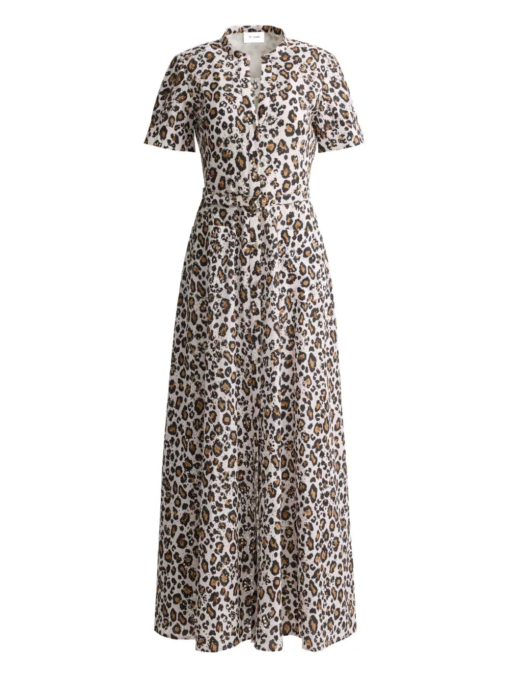 Платье с леопардовым принтом St. John, коричневый
Платье с леопардовым принтом St. John, коричневый