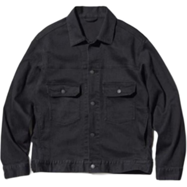 UNIQLO Джинсовая куртка унисекс темно-серый, Dark Gray
UNIQLO Джинсовая куртка унисекс темно-серый, Dark Gray