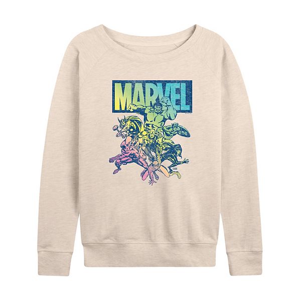 Женская футболка с длинным рукавом rainbow french terry Marvel
Женская футболка с длинным рукавом rainbow french terry Marvel