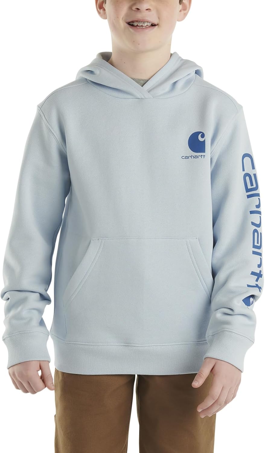 Carhartt мальчиков худи флис пуловер свитшот, Cashmere Blue
Carhartt мальчиков худи флис пуловер свитшот, Cashmere Blue