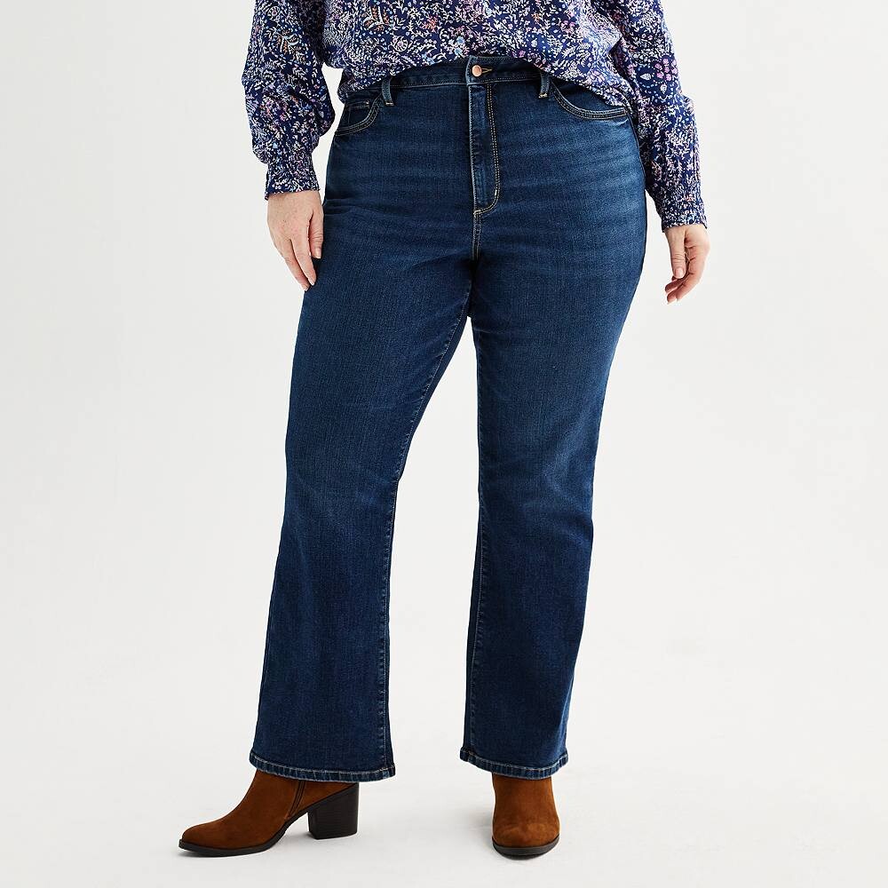 Джинсы больших размеров Sonoma Goods For Life с пышной талией и высокой посадкой, цвет Dark Wash
Джинсы больших размеров Sonoma Goods For Life с пышной талией и высокой посадкой, цвет Dark Wash