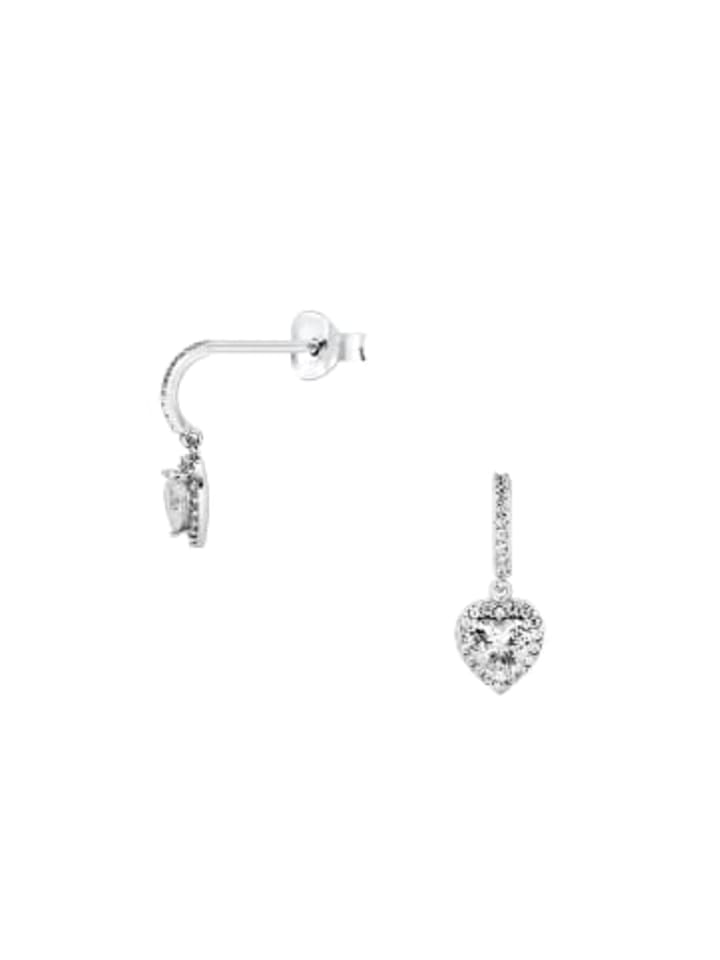 Alexander York Серьги-гвоздики в форме сердца с цирконами, покрытые родием, из серебра 925 пробы, комплект из 2 штук
Alexander York Серьги-гвоздики в форме сердца с цирконами, покрытые родием, из серебра 925 пробы, комплект из 2 штук