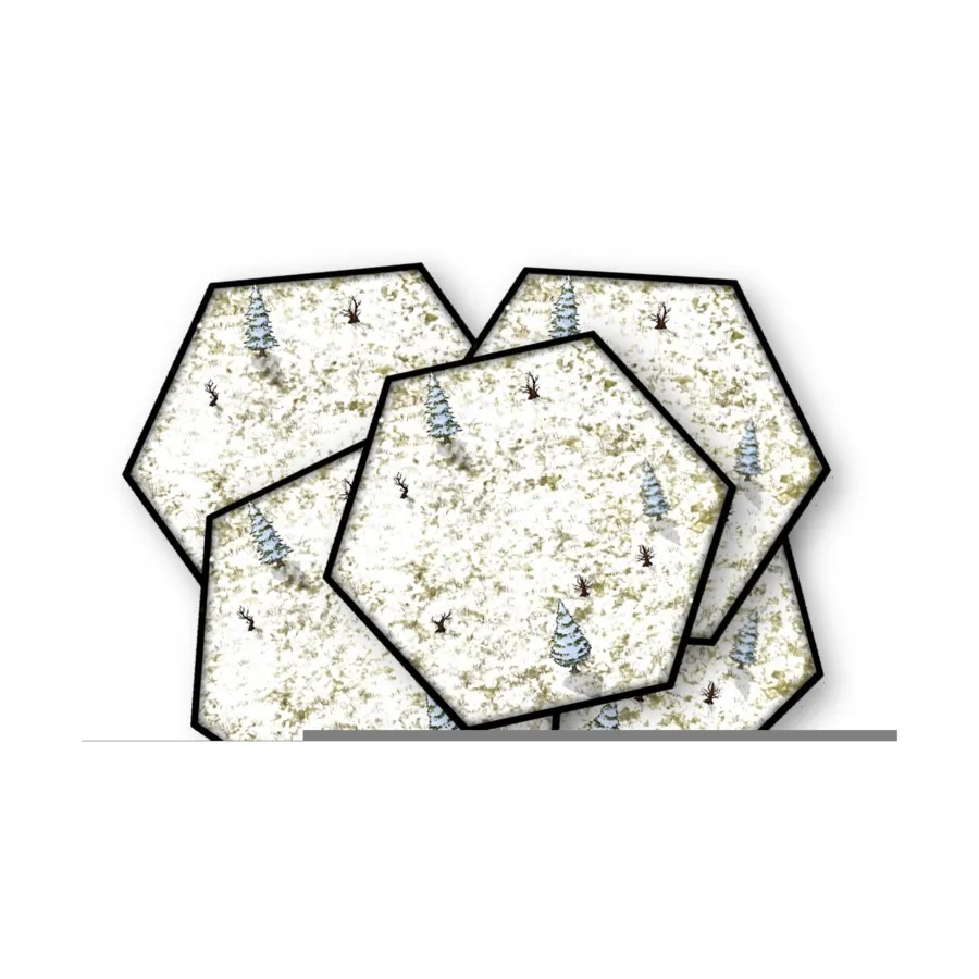 Зимние светлые леса — набор отдельных плиток, Hexplorer Map Tiles - Core & Expansions
Зимние светлые леса — набор отдельных плиток, Hexplorer Map Tiles - Core & Expansions