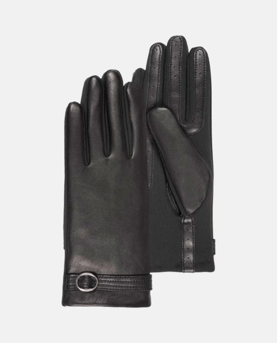 Перчатки из овчины черного цвета с декоративной аппликацией Isotoner
Перчатки из овчины черного цвета с декоративной аппликацией Isotoner