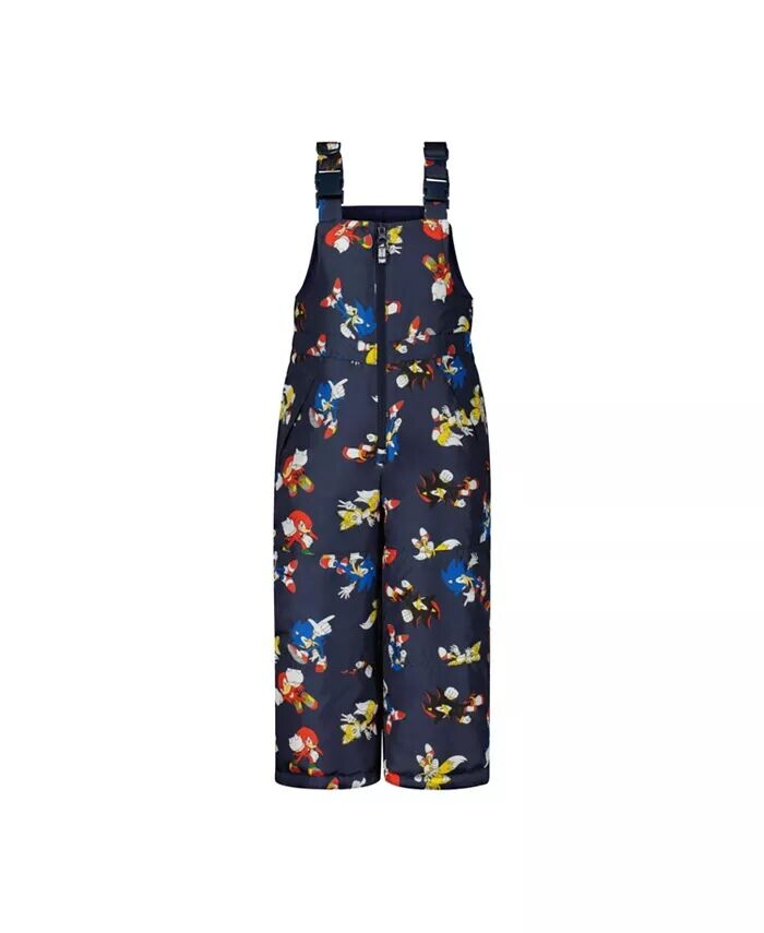 Зимние штаны с нагрудником и принтом для маленьких мальчиков Sega Sonic The Hedgehog, черный
Зимние штаны с нагрудником и принтом для маленьких мальчиков Sega Sonic The Hedgehog, черный