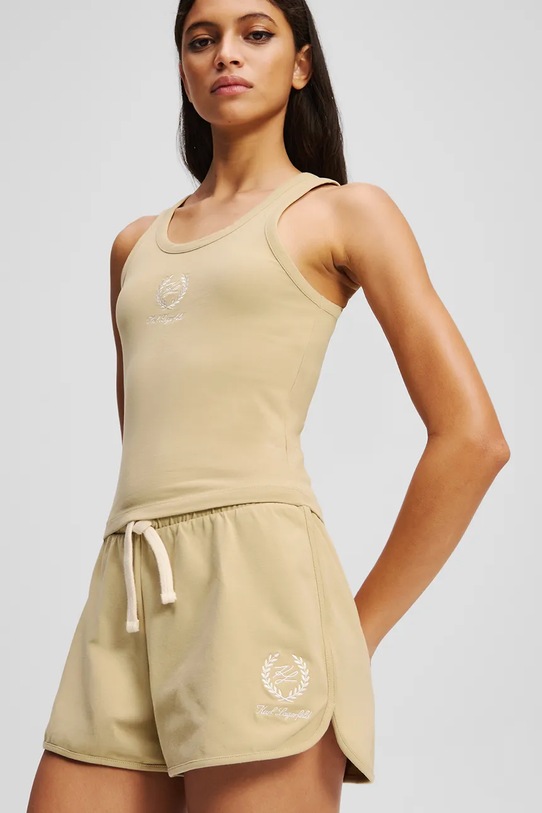 Шорты Karl Lagerfeld, бежевый
Шорты Karl Lagerfeld, бежевый