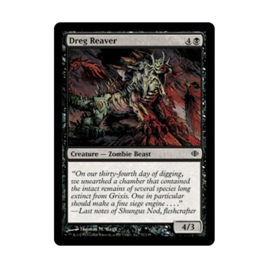 CCG Dreg Reaver (C) (Рольга), MTG - Shards of Alara
CCG Dreg Reaver (C) (Рольга), MTG - Shards of Alara