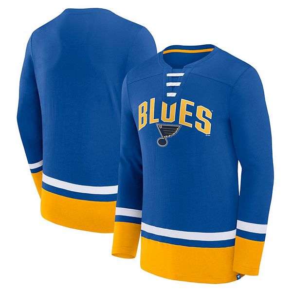 Мужская футболка с длинным рукавом Fanatics Branded Blue St Louis Blues Back Pass Unbranded
Мужская футболка с длинным рукавом Fanatics Branded Blue St Louis Blues Back Pass Unbranded