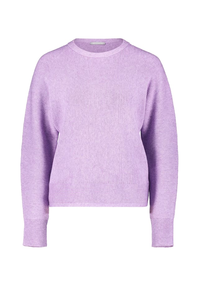 Вязаный свитер со структурой Betty & Co, цвет pastel crocus melange 
Вязаный свитер со структурой Betty & Co, цвет pastel crocus melange