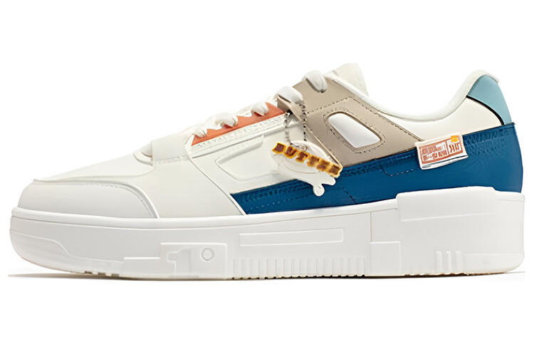 Кеды мужские, обувь для скейтбординга низкая Feather белый/синий индиго 361°
Кеды мужские, обувь для скейтбординга низкая Feather белый/синий индиго 361°