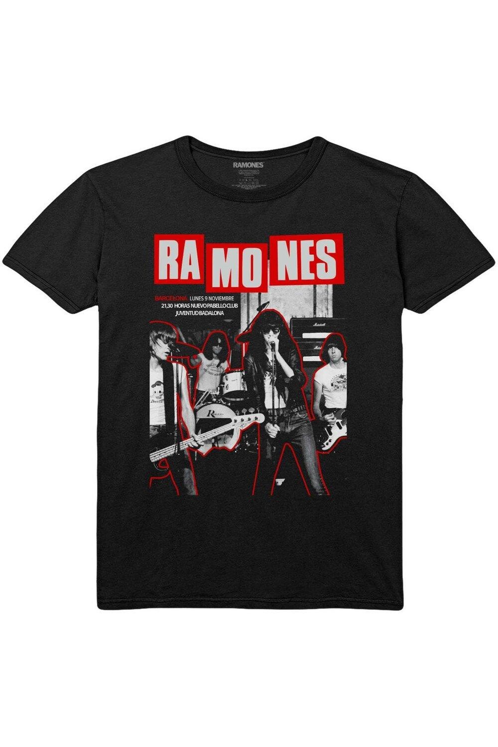 Хлопковая футболка «Барселона» Ramones, черный
Хлопковая футболка «Барселона» Ramones, черный