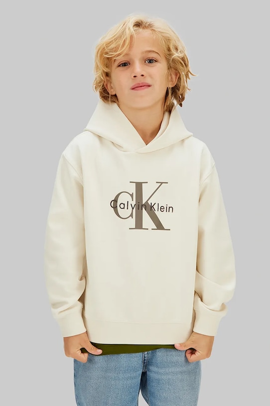 Детская толстовка Calvin Klein Jeans, бежевый
Детская толстовка Calvin Klein Jeans, бежевый