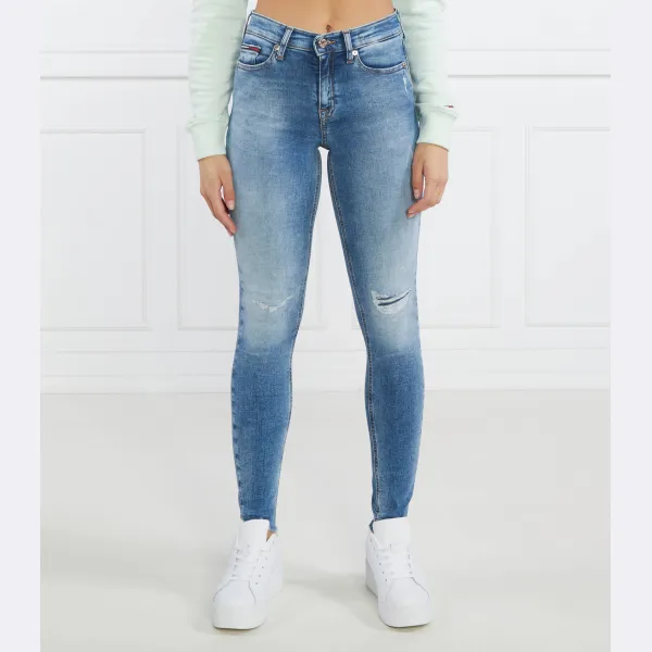 Джинсы скинни Tommy Hilfiger, синий 
Джинсы скинни Tommy Hilfiger, синий