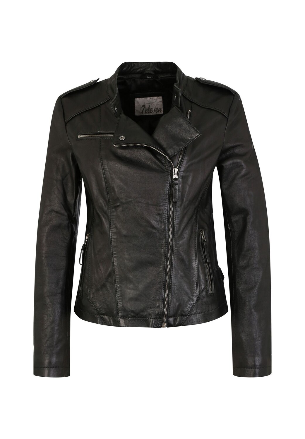 Байкерская куртка Isabelle с асимметричной молнией 7eleven, черный
Байкерская куртка Isabelle с асимметричной молнией 7eleven, черный