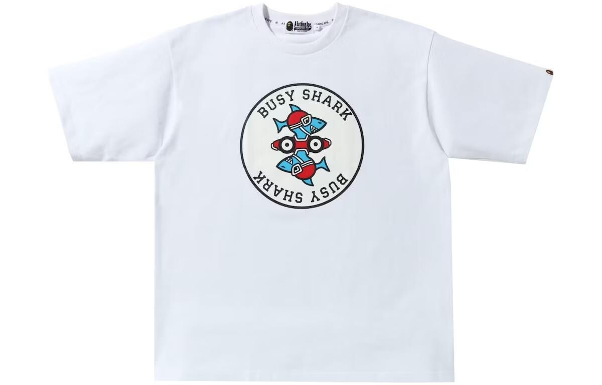 Футболка унисекс белая A Bathing Ape, белый
Футболка унисекс белая A Bathing Ape, белый