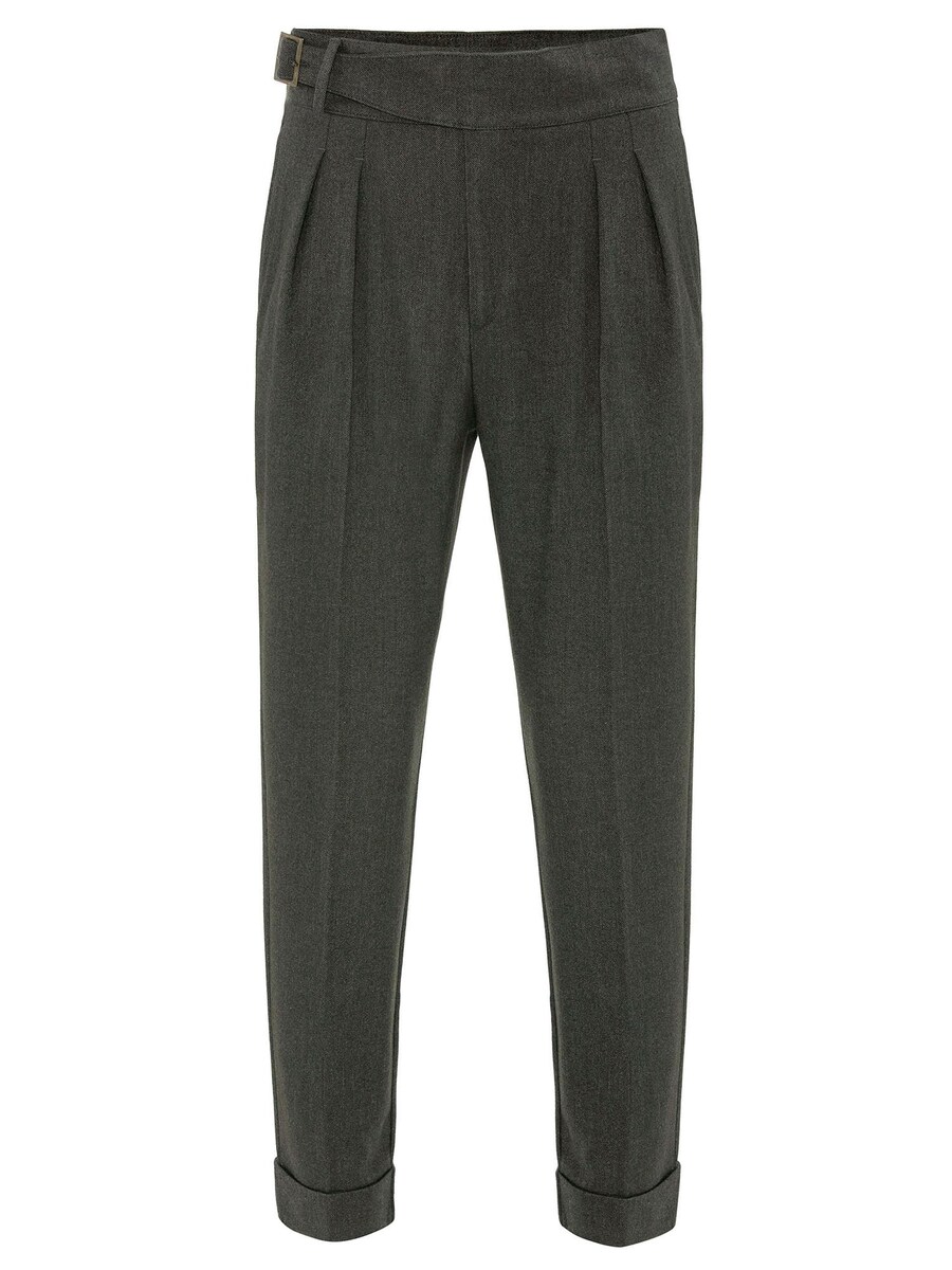 Зауженные брюки со складками спереди Antioch Abelard, зеленый
Зауженные брюки со складками спереди Antioch Abelard, зеленый