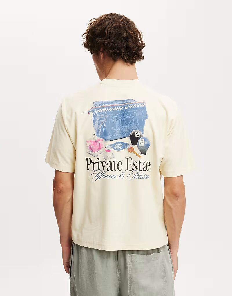 Cotton:On Укороченная футболка с графическим принтом в лимонном/частном стиле
Cotton:On Укороченная футболка с графическим принтом в лимонном/частном стиле