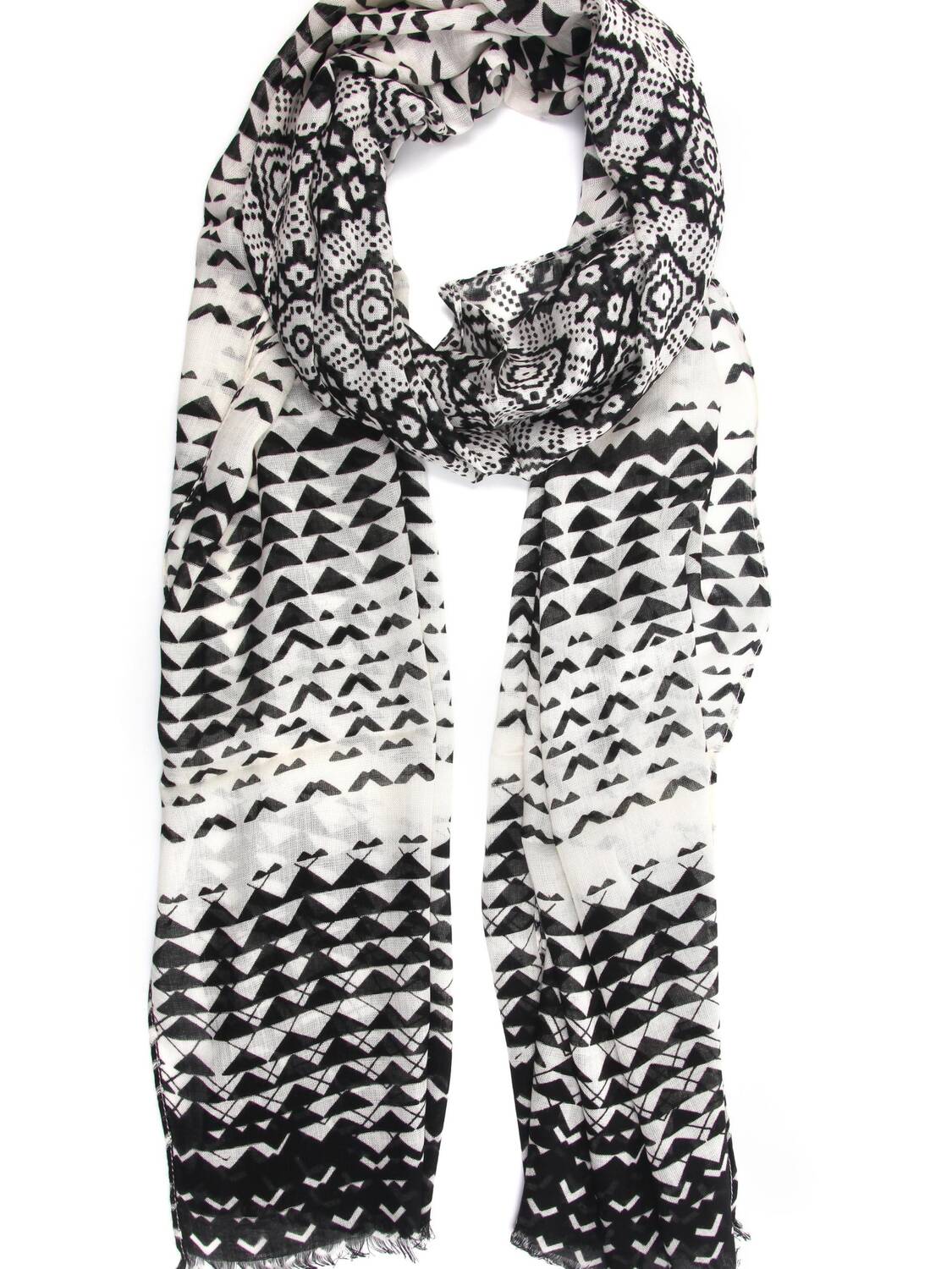 COLLEZIONE ALESSANDRO Шарф 'Okinawa' в черном цвете
COLLEZIONE ALESSANDRO Шарф 'Okinawa' в черном цвете