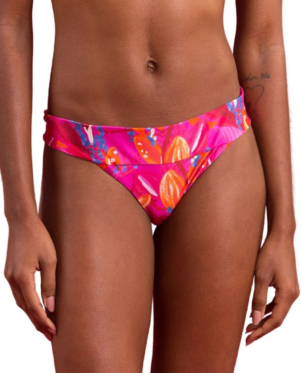 Бразильские плавки бикини с принтом Río de Sol, розовый
Бразильские плавки бикини с принтом Río de Sol, розовый