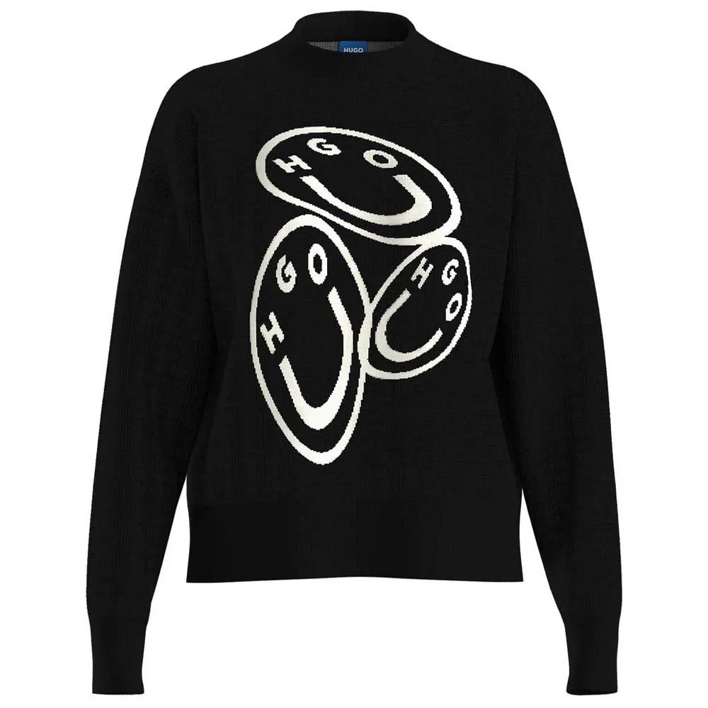 Свитер HUGO Seginy 10272088 01, черный
Свитер HUGO Seginy 10272088 01, черный