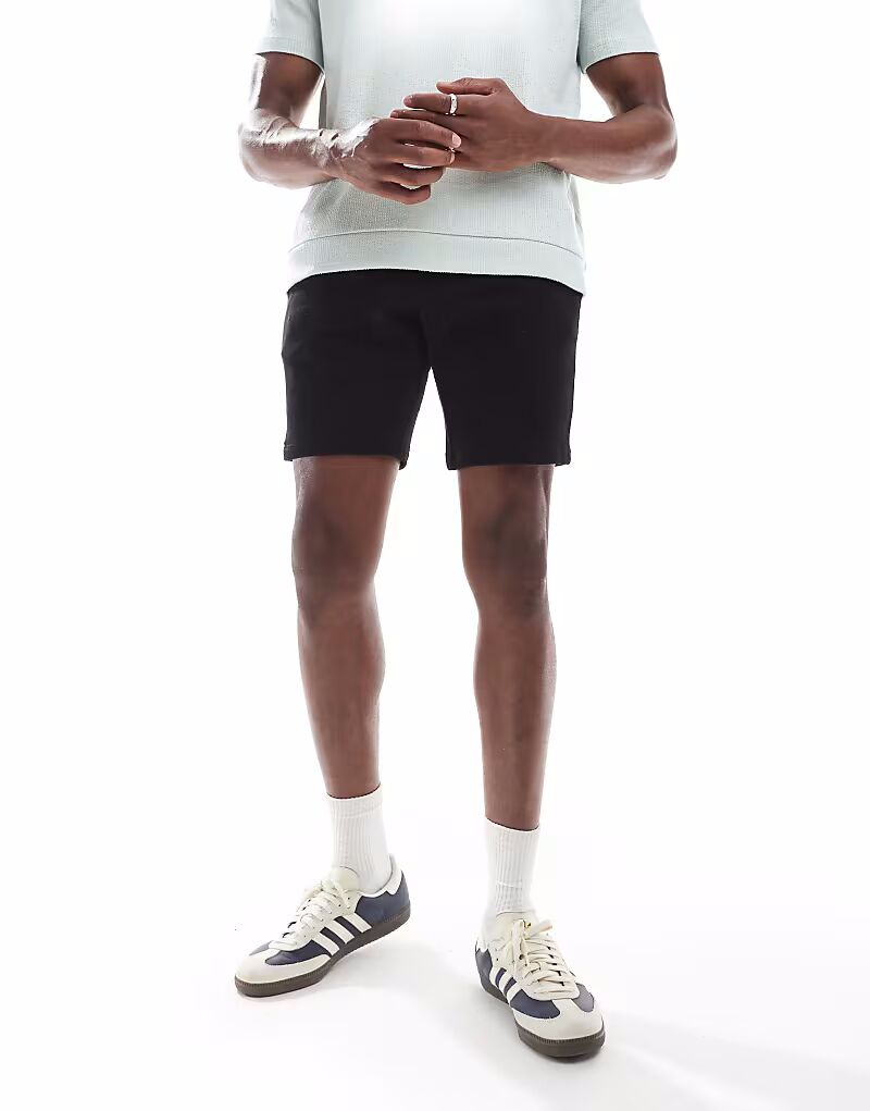 Узкие трикотажные шорты ASOS DESIGN черного цвета
Узкие трикотажные шорты ASOS DESIGN черного цвета