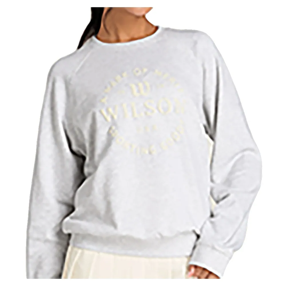 Толстовка Wilson Classic Crew, белый
Толстовка Wilson Classic Crew, белый