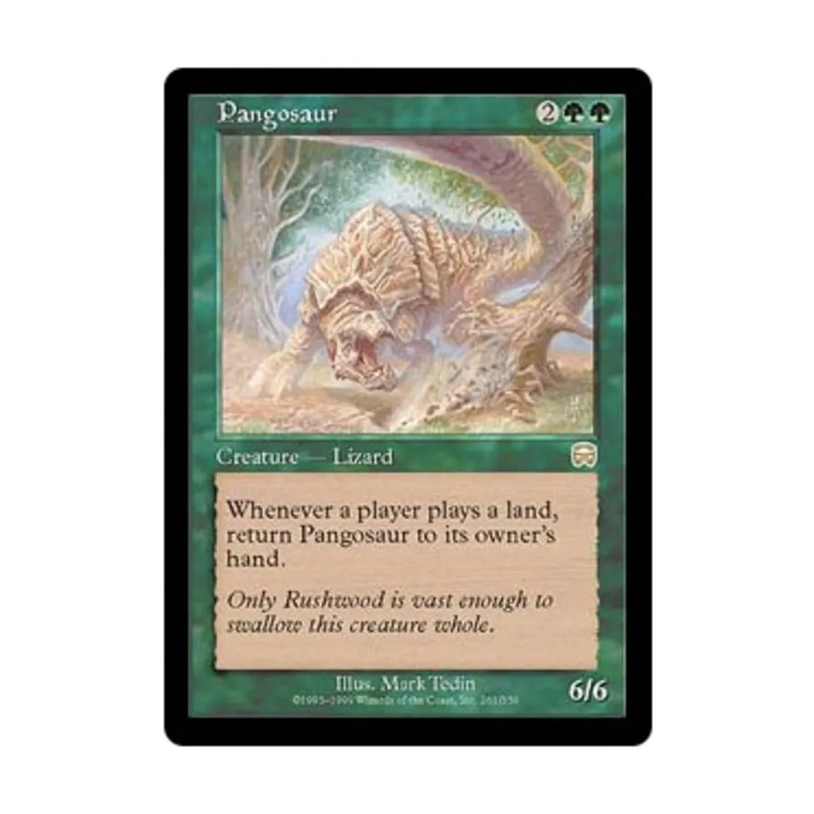 CCG Пангозавр ( клавиша R), MTG - Mercadian Masques
CCG Пангозавр ( клавиша R), MTG - Mercadian Masques