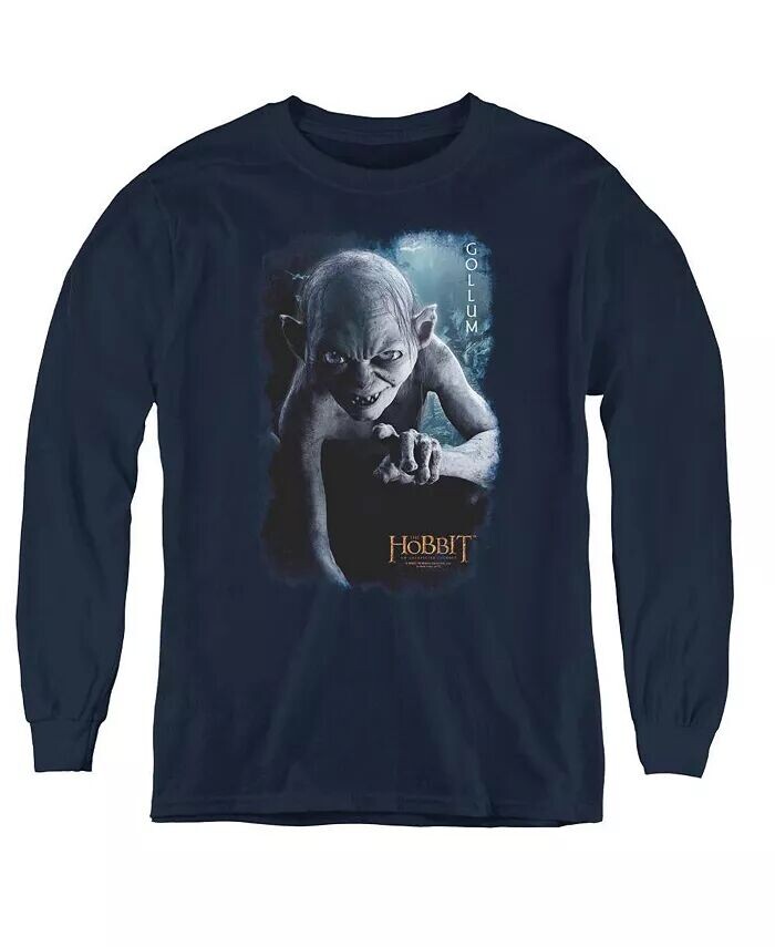 Толстовка с длинным рукавом для мальчиков и молодежи с изображением Голлума The Hobbit, синий
Толстовка с длинным рукавом для мальчиков и молодежи с изображением Голлума The Hobbit, синий