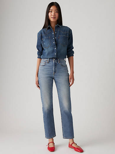 501 Оригинальные укороченные женские джинсы Levi's, цвет Scanned Answers - Medium Wash
501 Оригинальные укороченные женские джинсы Levi's, цвет Scanned Answers - Medium Wash