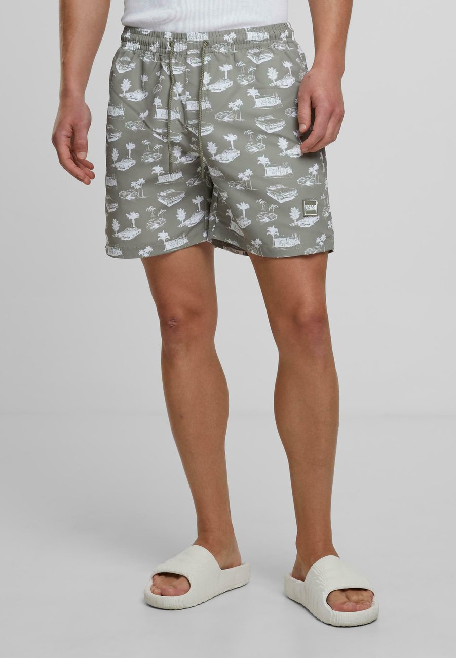 Шорты для плавания Urban Classics PATTERN, Paleolive White/Olive
Шорты для плавания Urban Classics PATTERN, Paleolive White/Olive