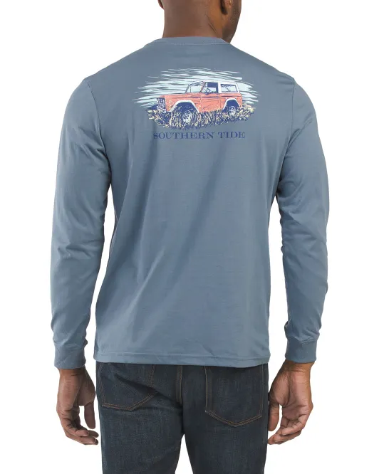 Футболка с длинным рукавом на борту для бездорожья Southern Tide, цвет Blue Haze
Футболка с длинным рукавом на борту для бездорожья Southern Tide, цвет Blue Haze