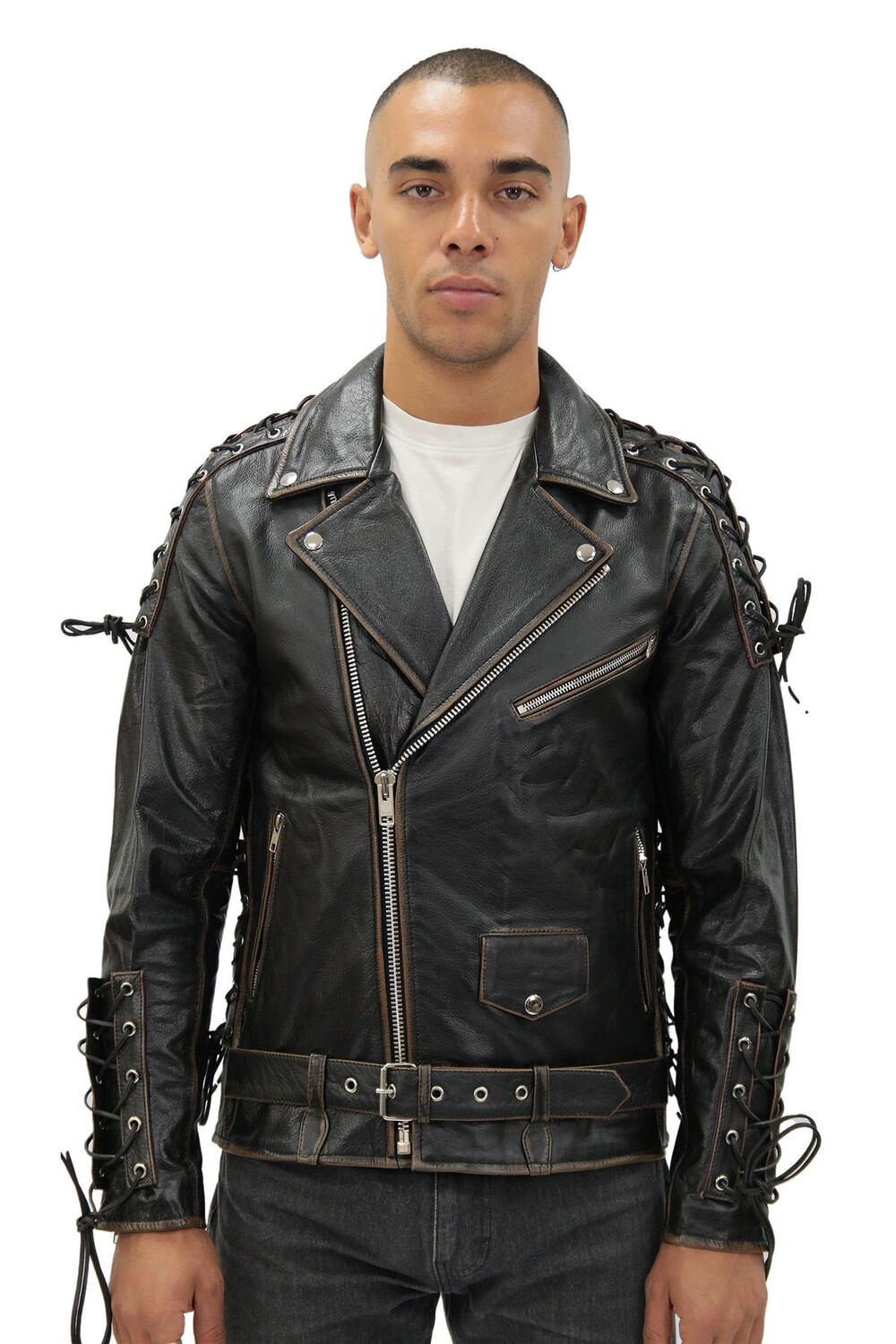 Байкерская куртка из тисненой кожи brando chicago Infinity Leather, черный
Байкерская куртка из тисненой кожи brando chicago Infinity Leather, черный
