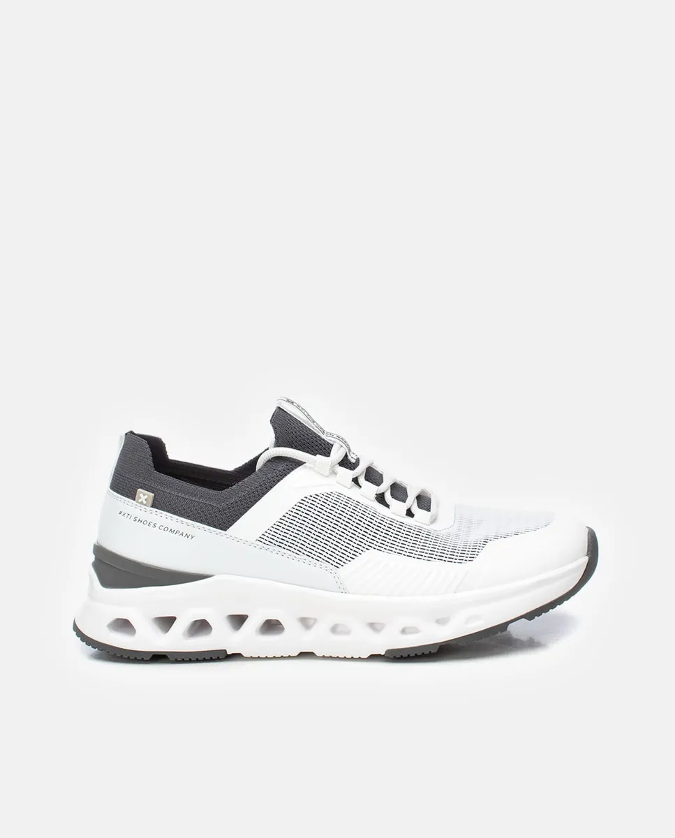 Мужские кроссовки на шнуровке с резиновой подошвой Xti, белый
Мужские кроссовки на шнуровке с резиновой подошвой Xti, белый