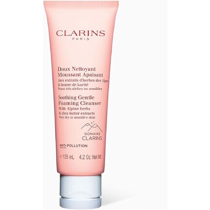Успокаивающая нежная очищающая пенка 125мл, Clarins
Успокаивающая нежная очищающая пенка 125мл, Clarins