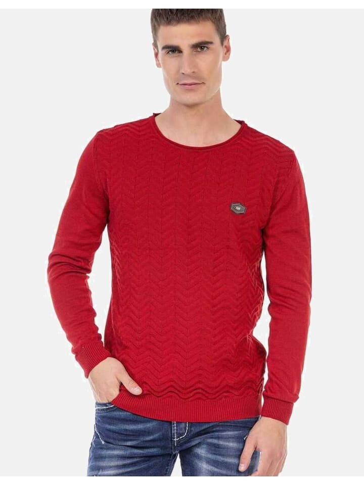 Пуловер Cipo & Baxx Pullover, красный
Пуловер Cipo & Baxx Pullover, красный