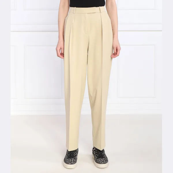 Брюки Hanifa стандартного кроя Hugo, бежевый 
Брюки Hanifa стандартного кроя Hugo, бежевый