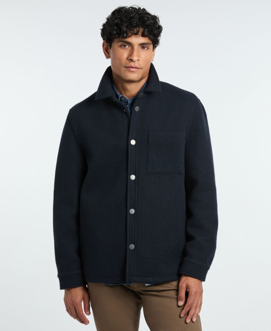 Мужская трикотажная рубашка-куртка на подкладке Ted by Ted Baker, Navy
Мужская трикотажная рубашка-куртка на подкладке Ted by Ted Baker, Navy