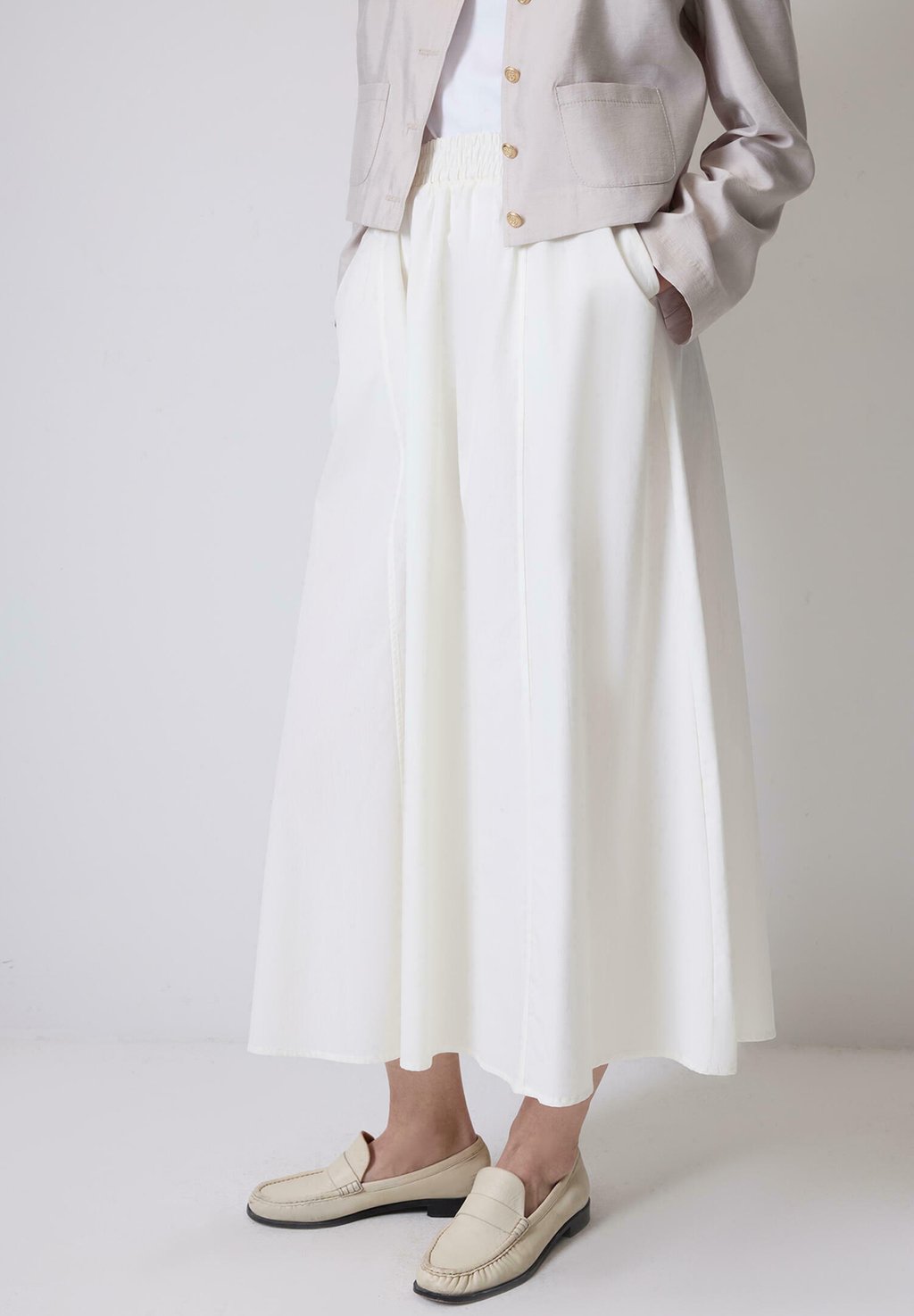 Юбка А-силуэта WAISTED Touché Privé, кремовый
Юбка А-силуэта WAISTED Touché Privé, кремовый