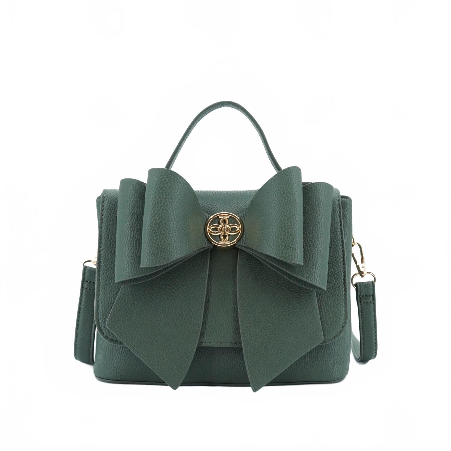 Женская сумка-кроссбоди Zoey с двойным бантом в темно-оливковом цвете Like Dreams
Женская сумка-кроссбоди Zoey с двойным бантом в темно-оливковом цвете Like Dreams