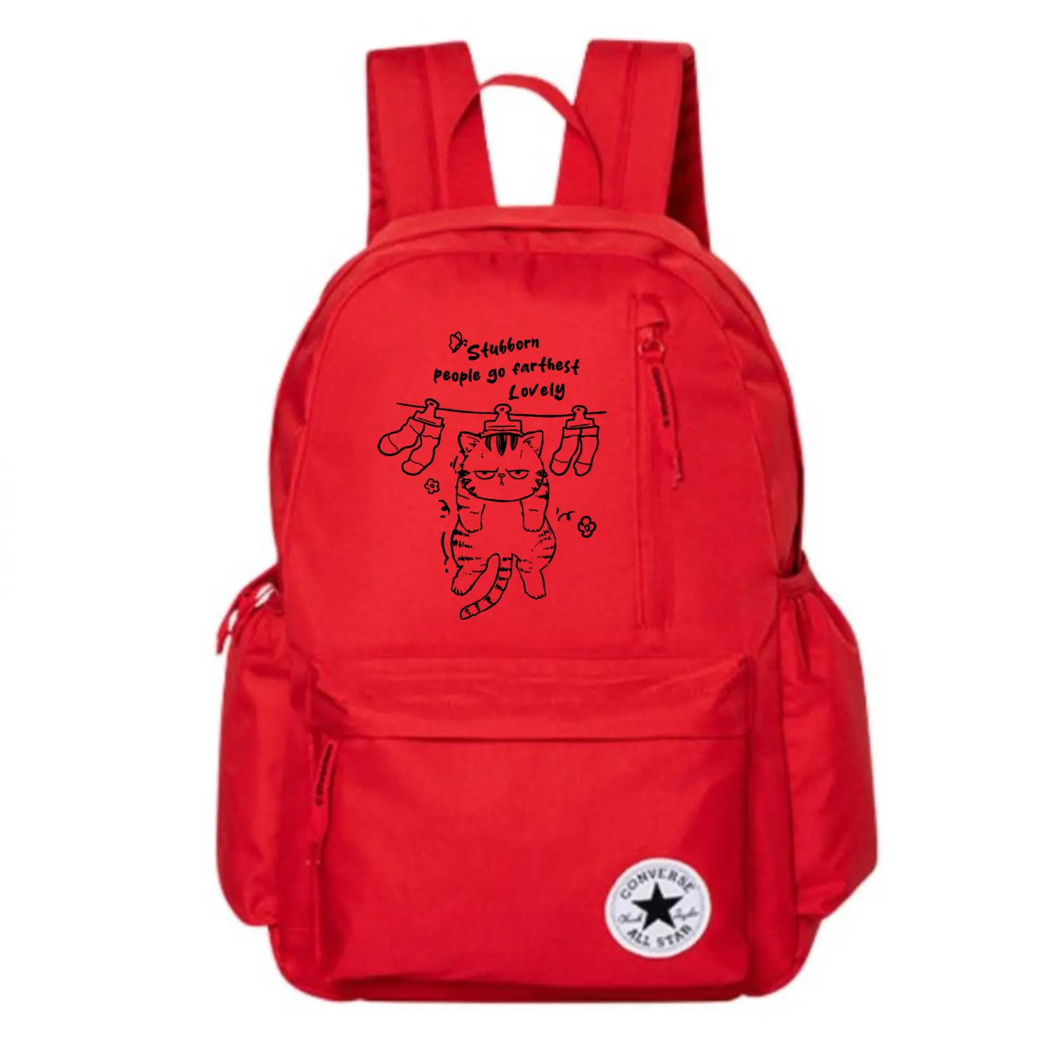 Converse Средний унисекс красный рюкзак из полиэстера, Cat Hanger
Converse Средний унисекс красный рюкзак из полиэстера, Cat Hanger