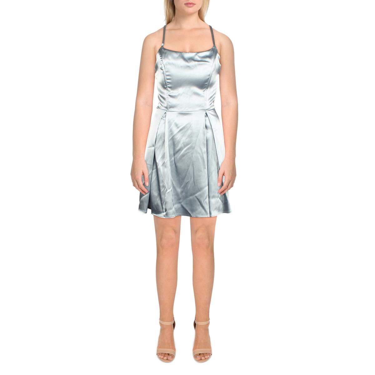 Платье атласное женское на шнуровке для молодежи Speechless, цвет slate
Платье атласное женское на шнуровке для молодежи Speechless, цвет slate