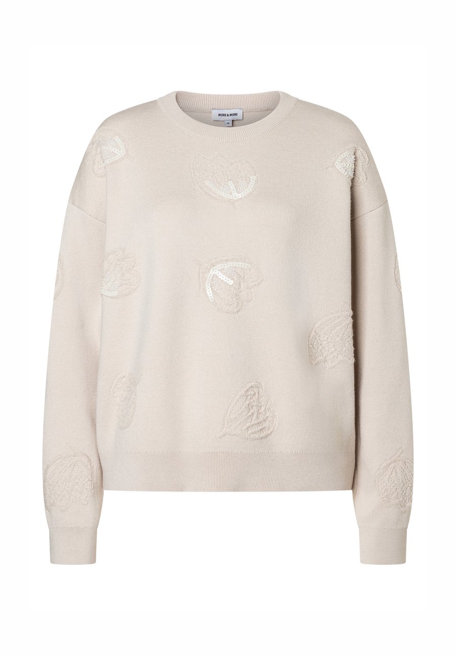 Джемпер More & More Jumper, Powder Creme/Off-White
Джемпер More & More Jumper, Powder Creme/Off-White